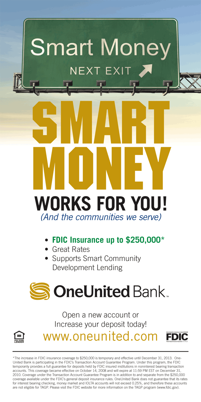 Smart Money Works for you! (And the communities we serve)