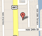 Lakes Branch Location Map