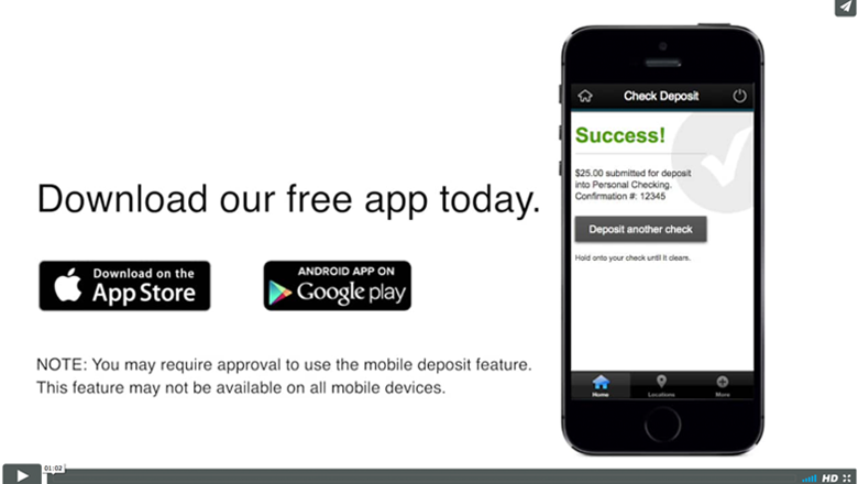 OneUnited Bank - Mobile Remote Deposit Capture Demo