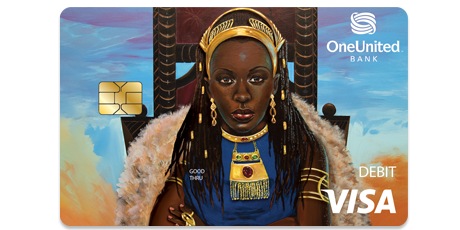 The Queen Visa Debit Card | OneUnited Bank