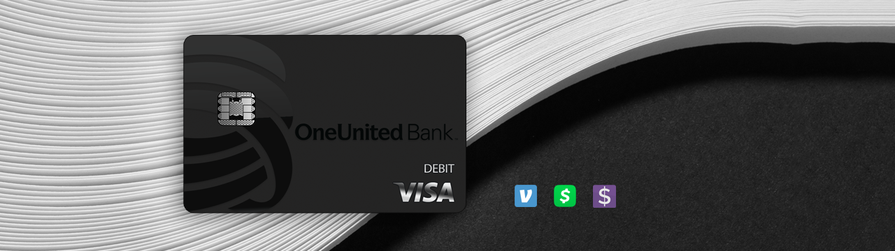 The BankBlack Tap To Pay Card | OneUnited Bank