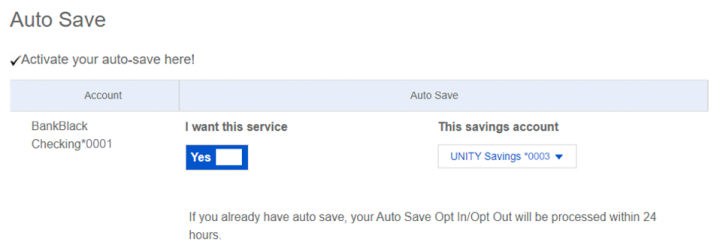 Activate your auto-save here! AutoSave I want this service, yes.