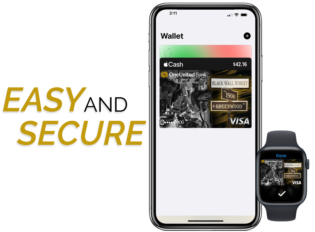 Easy and Secure | Digital Wallet Ready