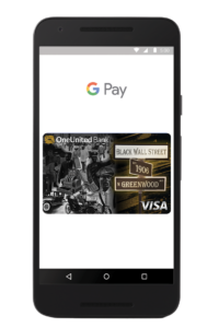 Google Pay Greenwood Card