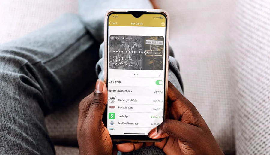 Digital Issuance OneUnited Bank App