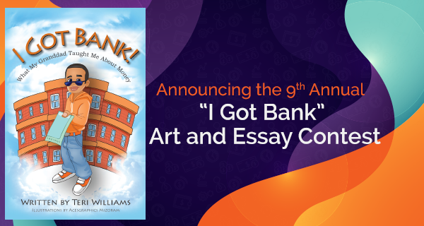 I got bank art and essay contest.