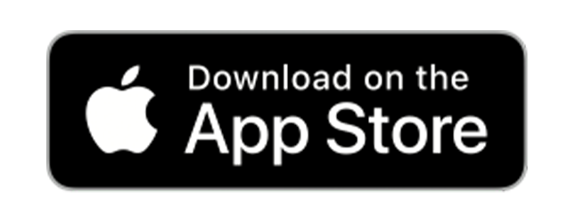 The app store logo with the words download on the app store.