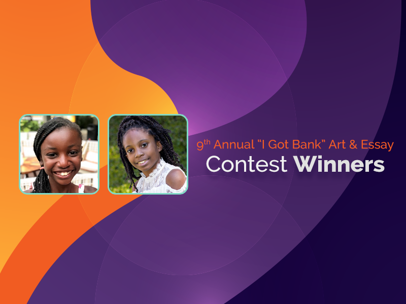 An orange and purple background with the words'todd bank & etsy contest winners'.