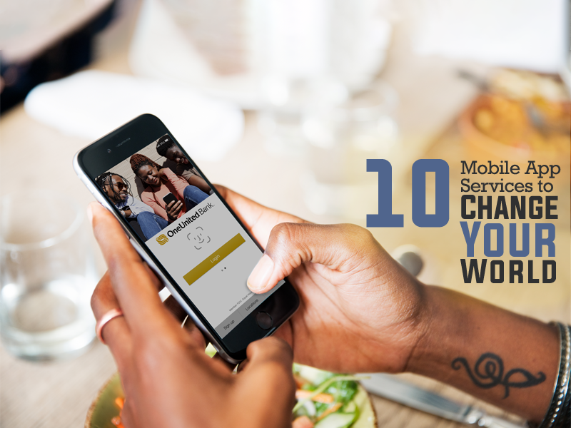 10 mobile apps that will change your world.