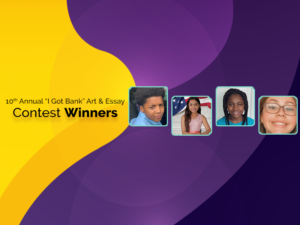 A purple and yellow background with the words'african-american book and easy contest winners'.
