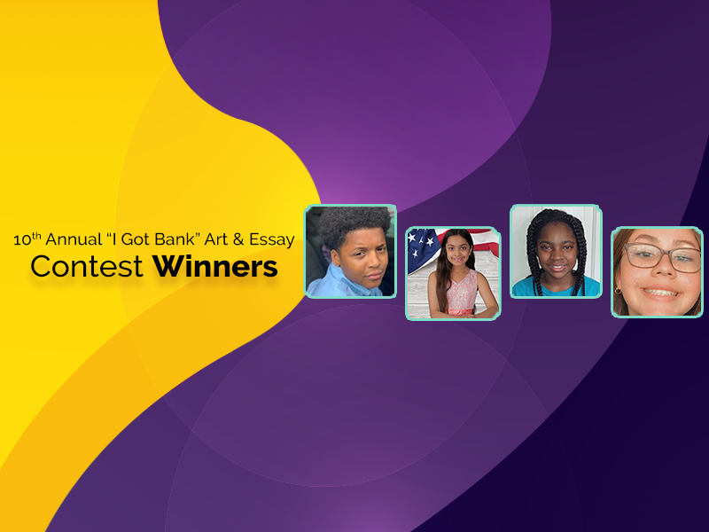 A purple and yellow background with the words'african-american book and easy contest winners'.