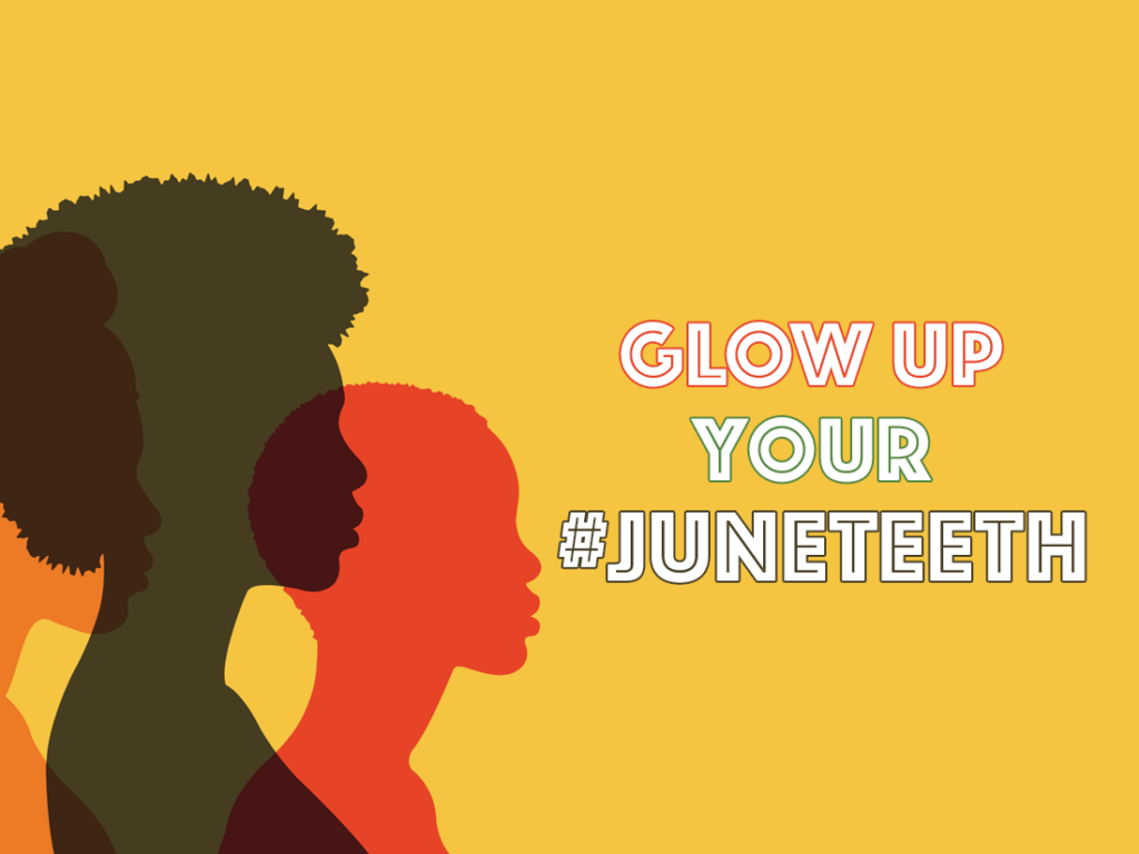 Glow up your june teeth.