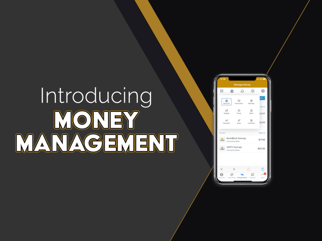 Introducing money management.