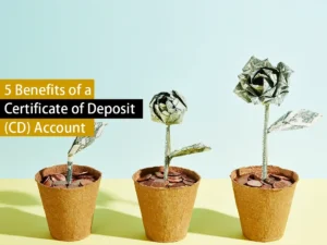 5 benefits of a certificate of deposit cd account.
