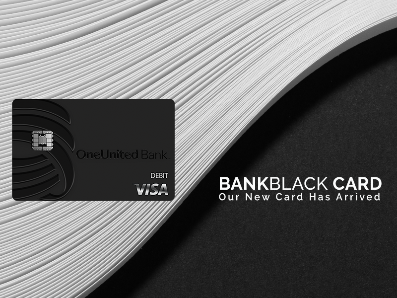 Bank of america black card.