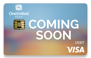 a credit card with the words coming soon indicating that there are more designs to come