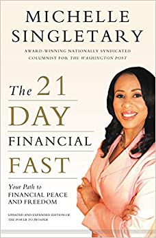 The cover of the 21 day financial fast by michelle singletary.