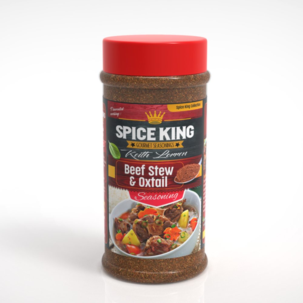 Spice king beef stew seasoning.