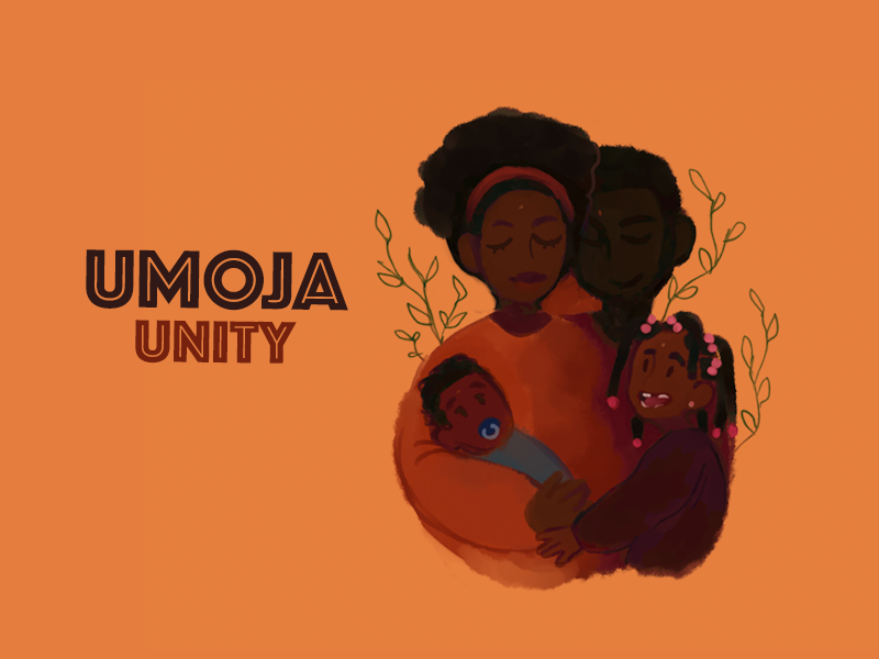 The cover of umoja unity.