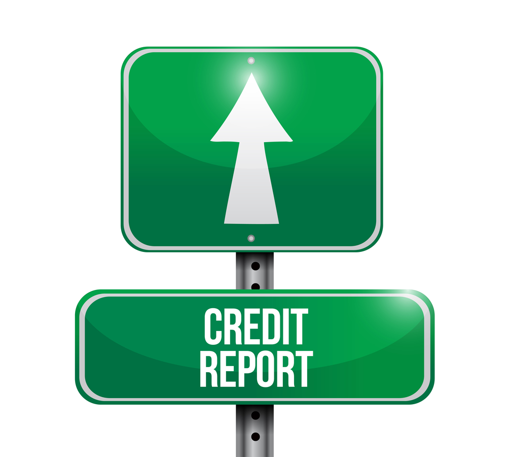 Credit report sign vector | price 1 credit usd $1.