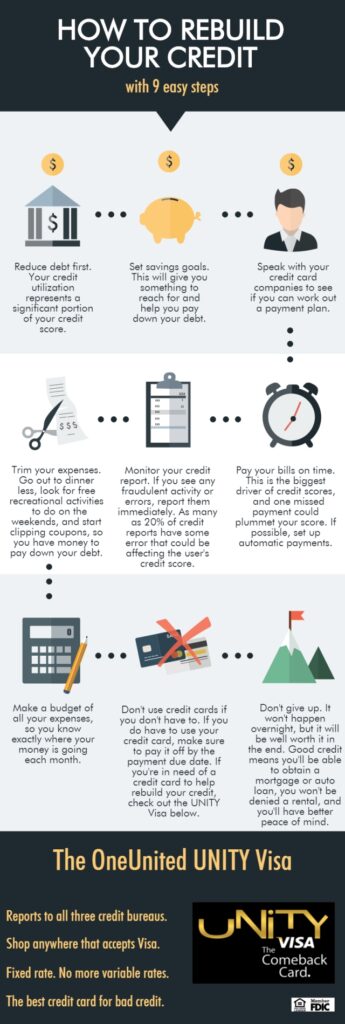 The one united unity visa infographic.