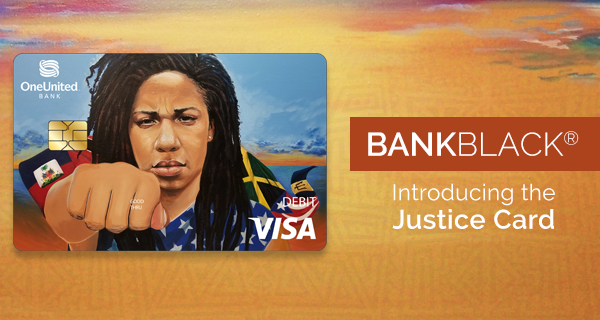 Bankblack introducing the justice card.