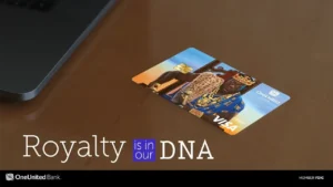 Royalty out dna credit card.
