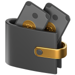 3D wallet icon